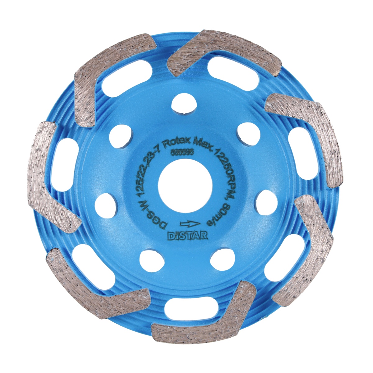 BRUSNA PLOČA ZA BETON 125 DGS W ROTEX